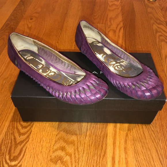 sam edelman purple flats